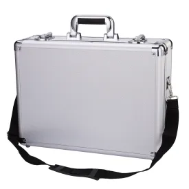 Aluminum Hard Case toolbox Briefcase Portable storage toolbox Carrying Case Organizer Flight Cases Camera Equiment Tool Case with Removable Foam