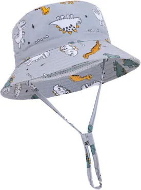 Baby Boy Sun Hat Baby Hats UPF 50  Toddler Sun Hat Infant Sun Hats Kids Beach Summer Adjustable Bucket Hat