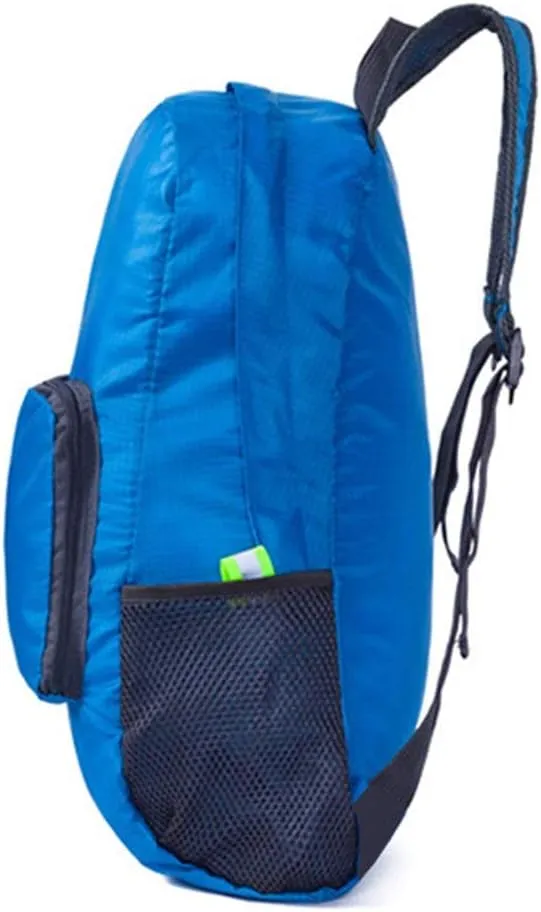 Backpack Packable Foldable Ultra Lightweight Water Resistant Durable Camping Travel Hiking Daypack for Men Women (Orange)