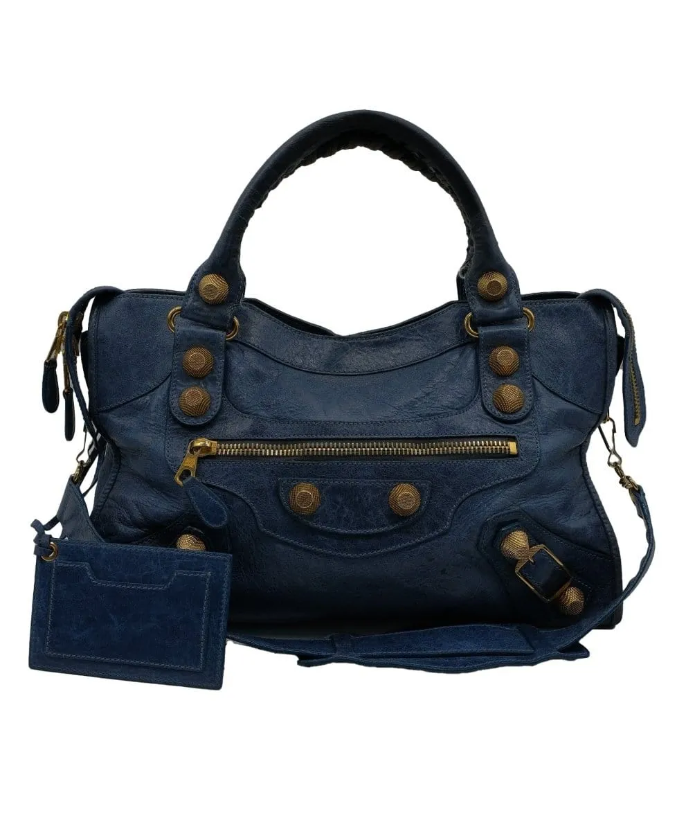 Balenciaga City Blue bag RJC2769