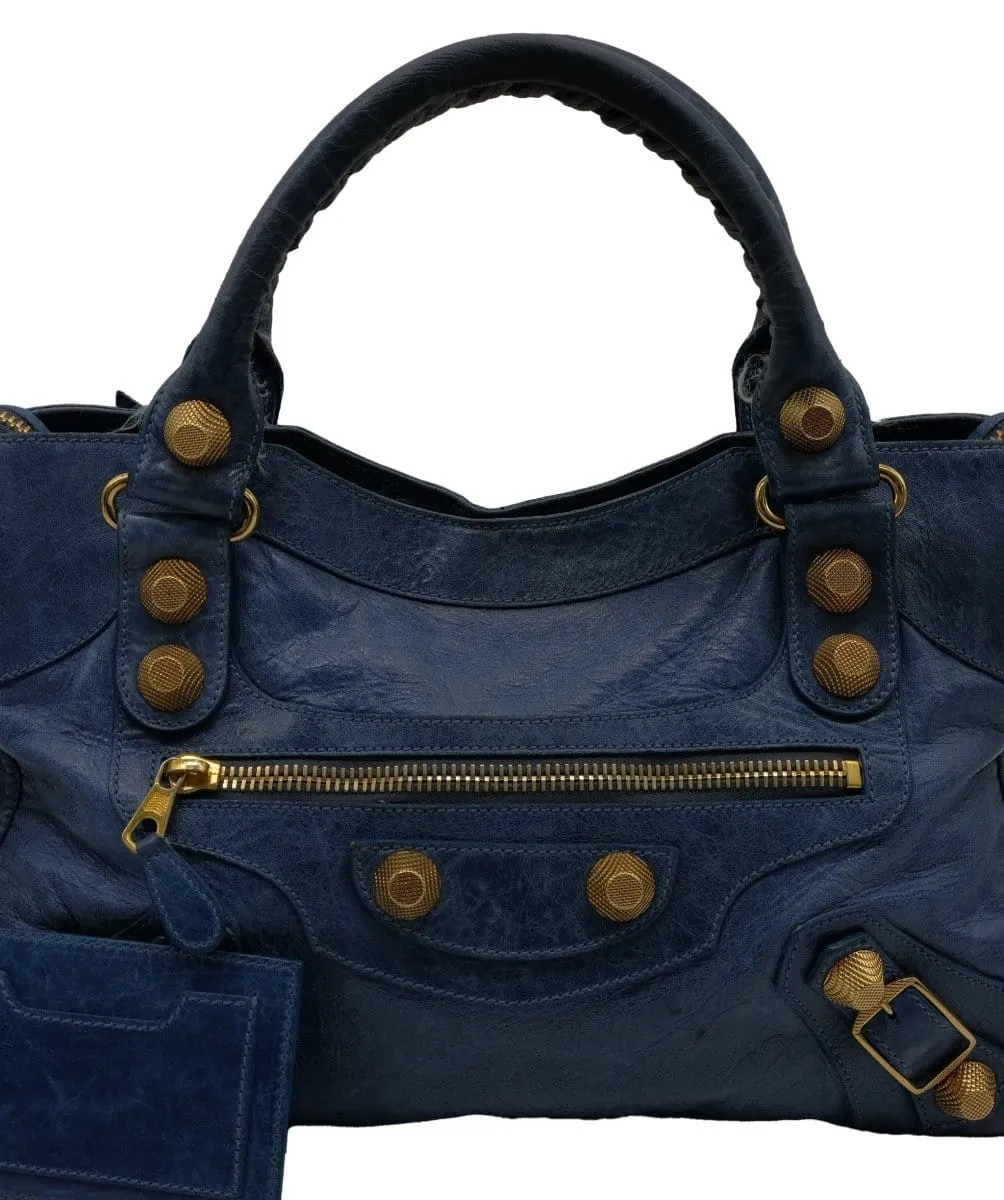 Balenciaga City Blue bag RJC2769