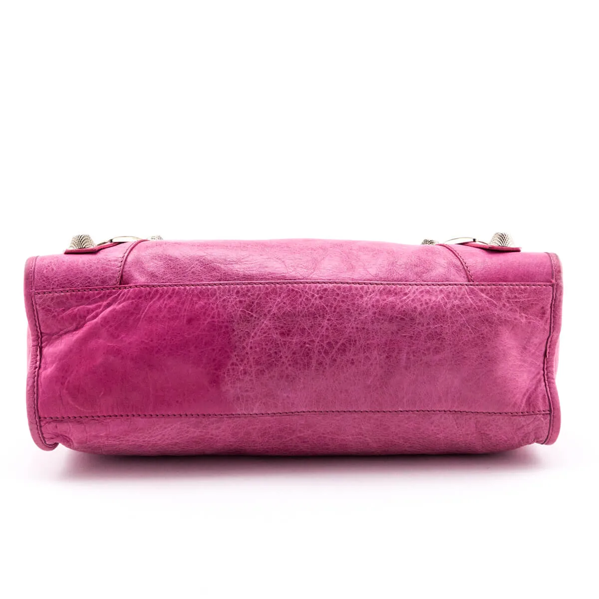 Balenciaga Sorbet Agneau Silver Giant 21 City Bag