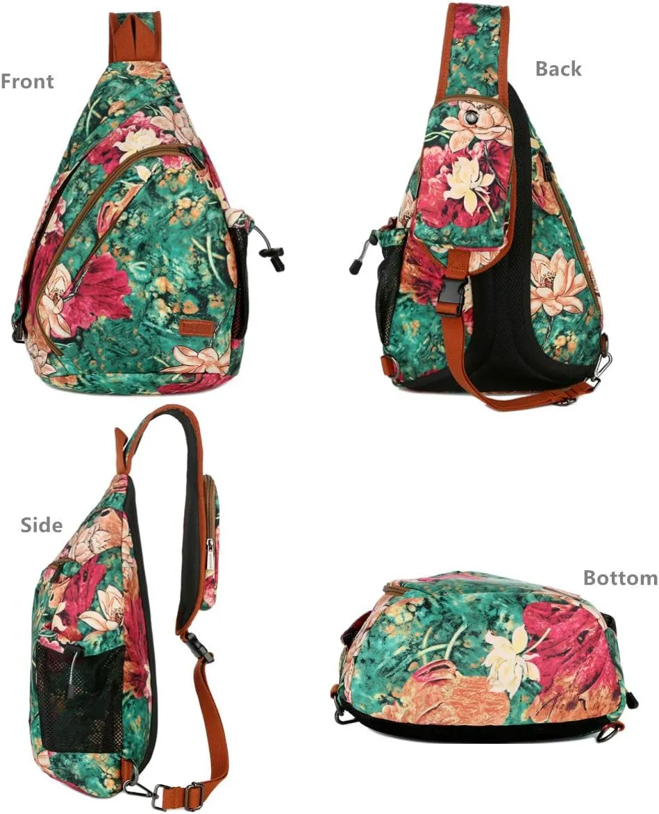 Baosha Sling backpack Crossbody Shoulder Chest Bag Travel Hiking Daypack for Women XB-04