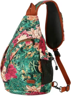 Baosha Sling backpack Crossbody Shoulder Chest Bag Travel Hiking Daypack for Women XB-04