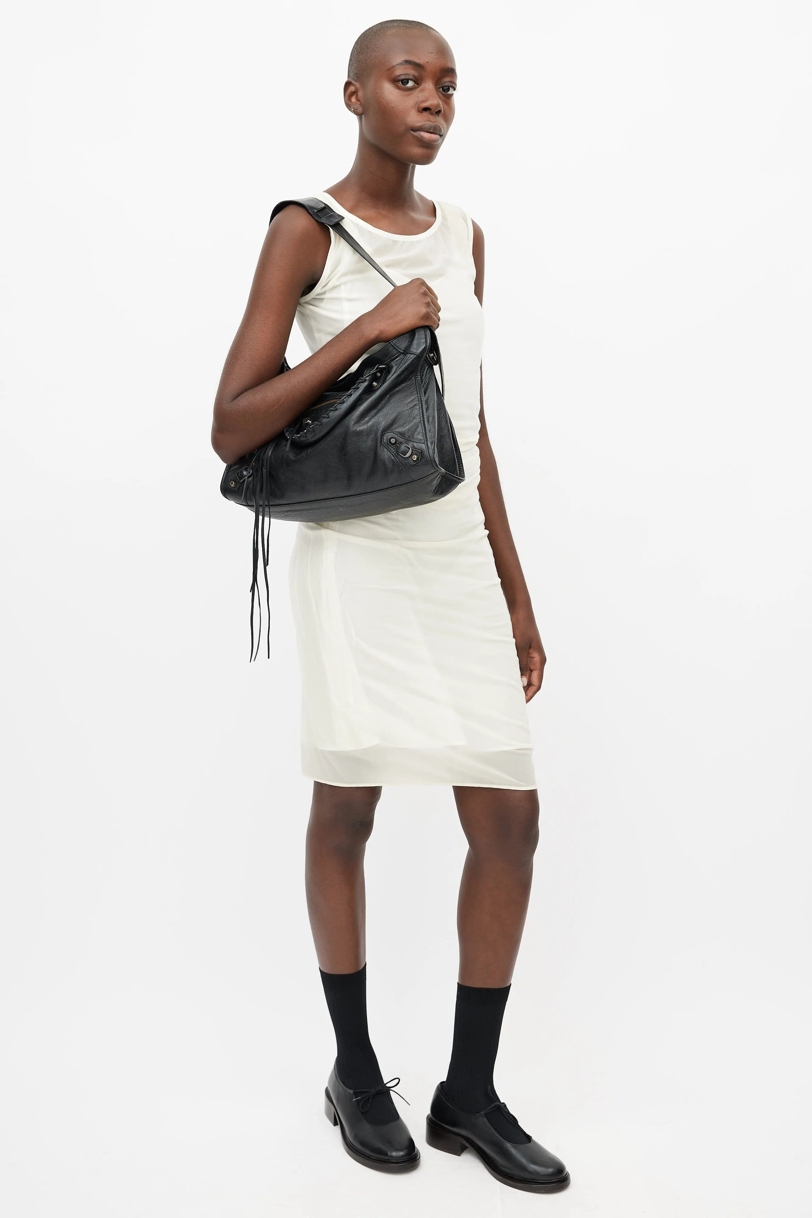 Black City Leather Bag