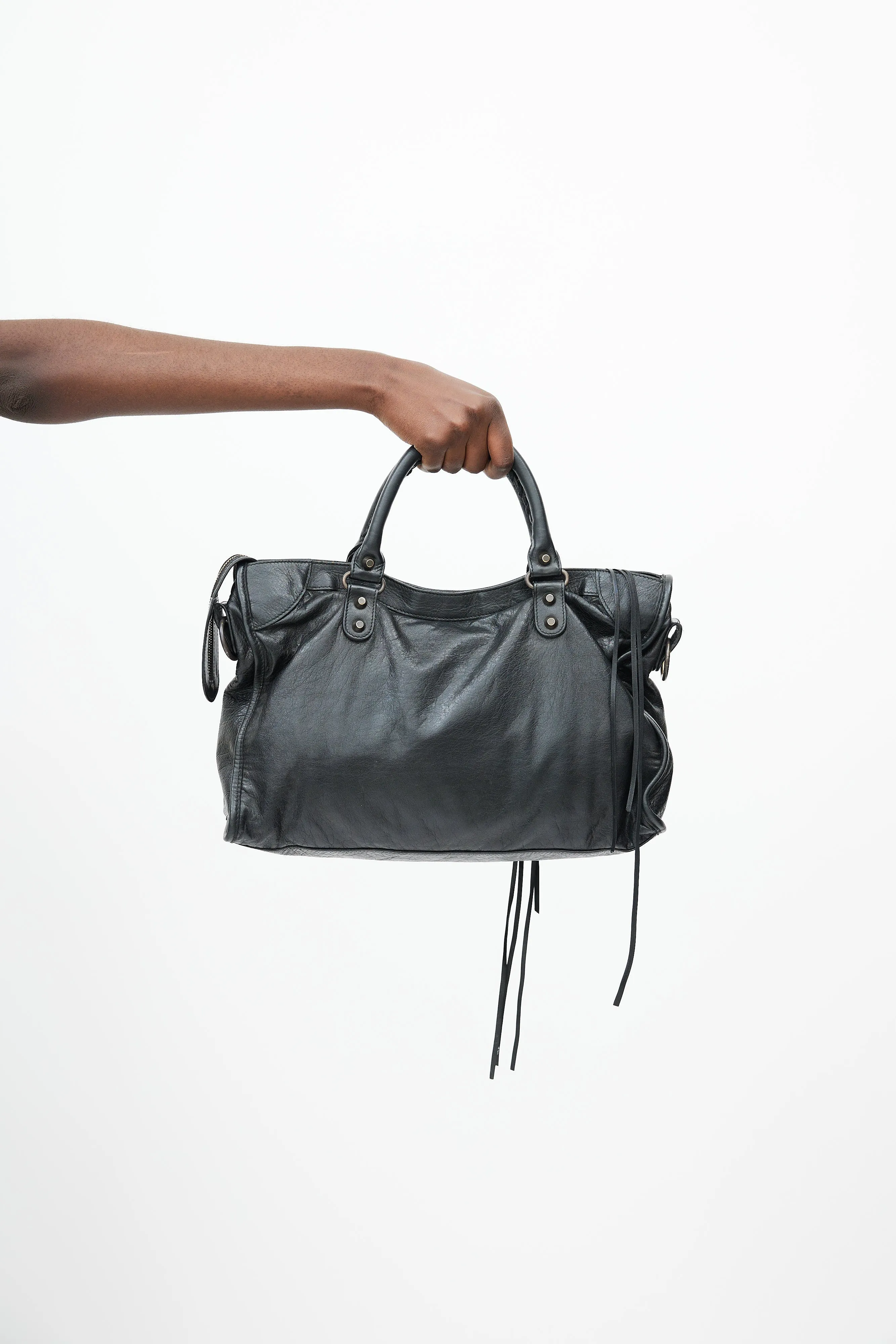 Black City Leather Bag