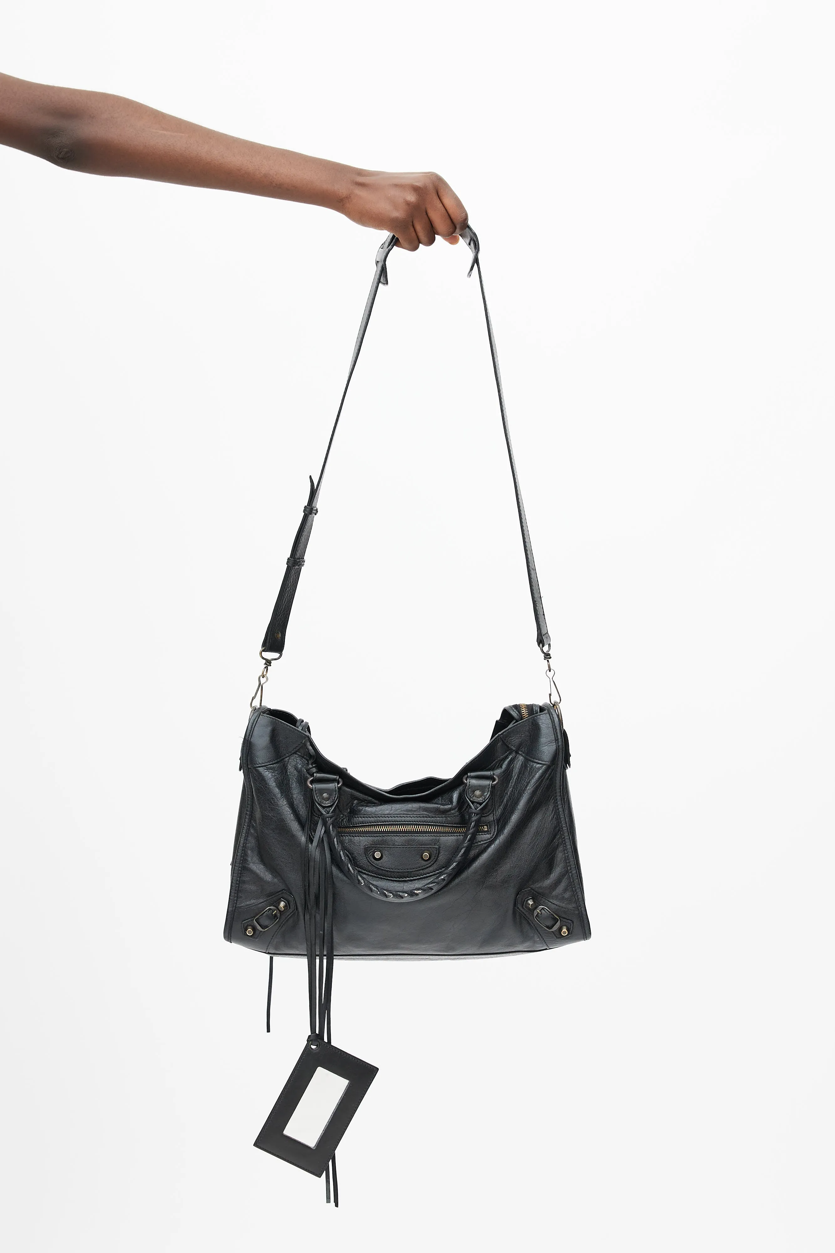 Black City Leather Bag