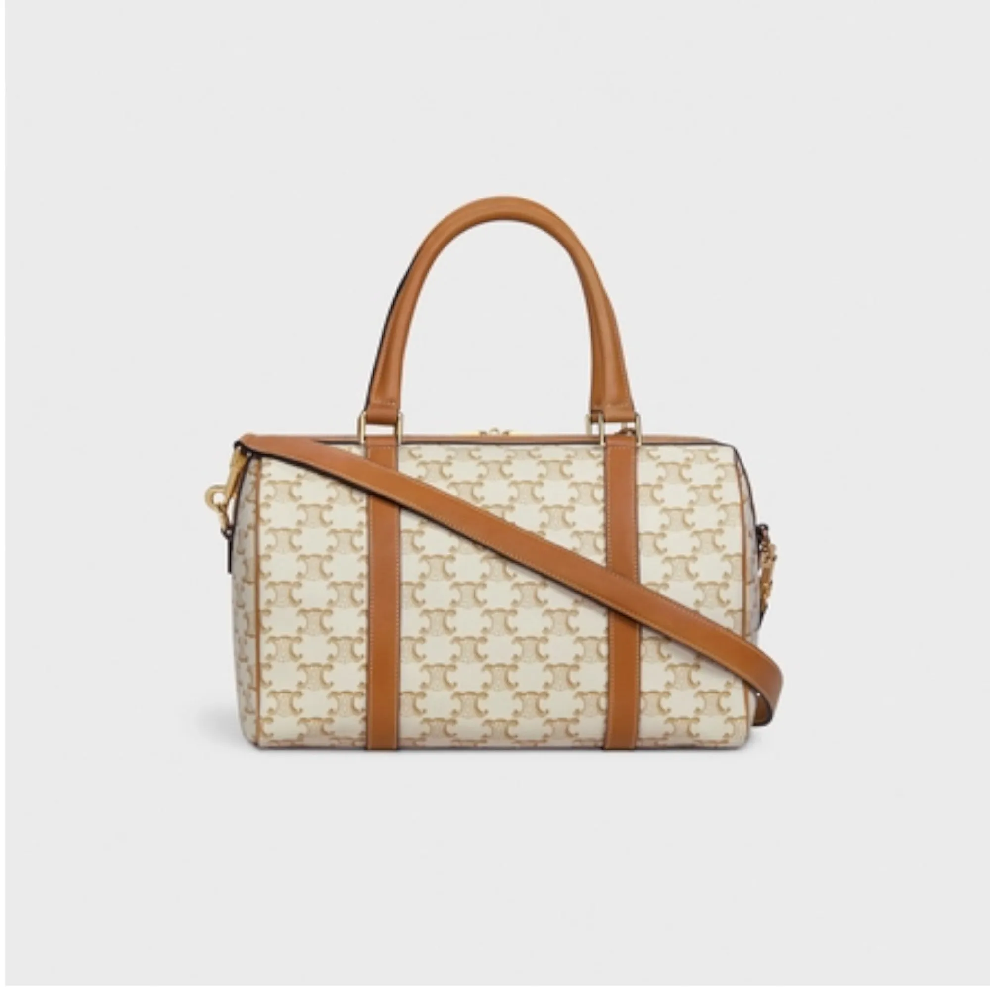 BOSTON BAG IN TRIOMPHE