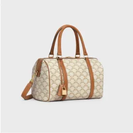 BOSTON BAG IN TRIOMPHE