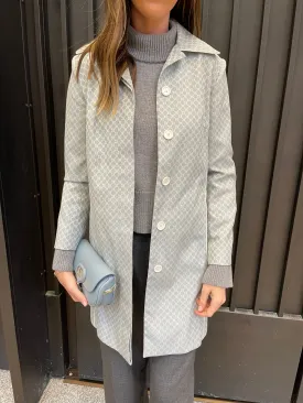 Celine blue triomphe jacket ALL0162