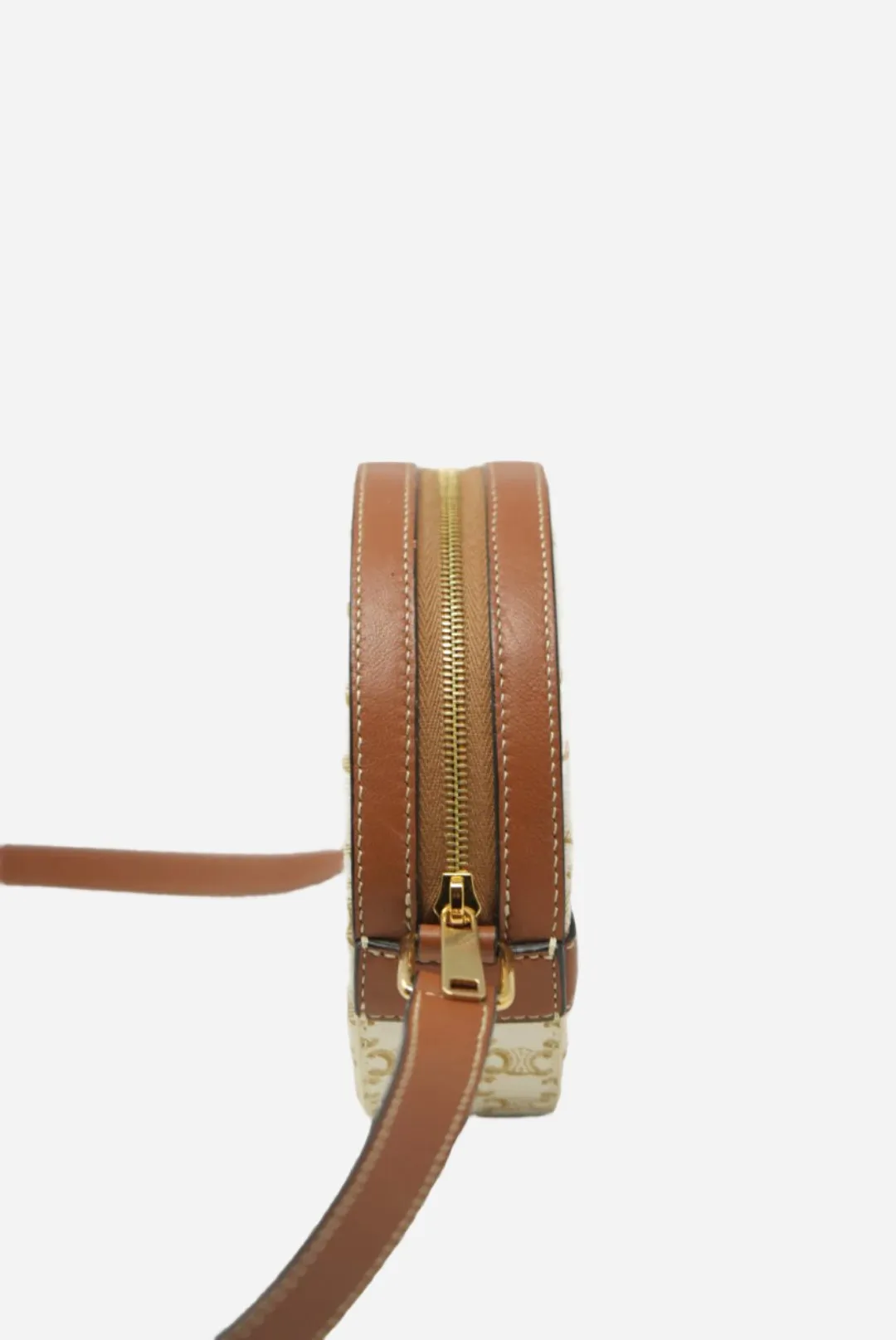 Celine Triomphe Round Crossbody