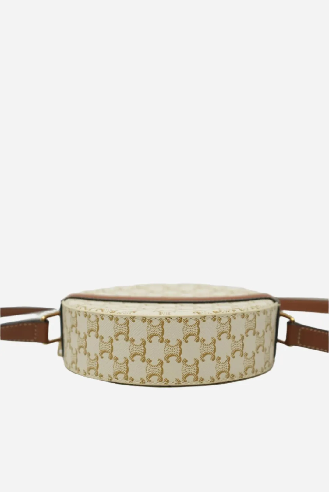Celine Triomphe Round Crossbody