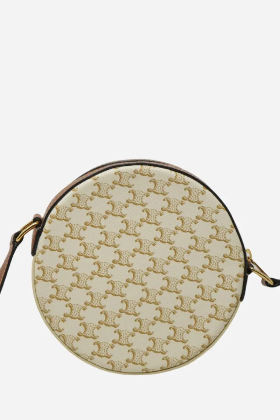 Celine Triomphe Round Crossbody
