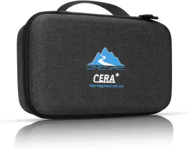 CERA  Portable Electric Coffee Maker Carrying Bag Waterproof Sturdy EVA Portable Coffee Maker Storage Case Hand Hold Belt, Suitable for Travelling, Office, Camping