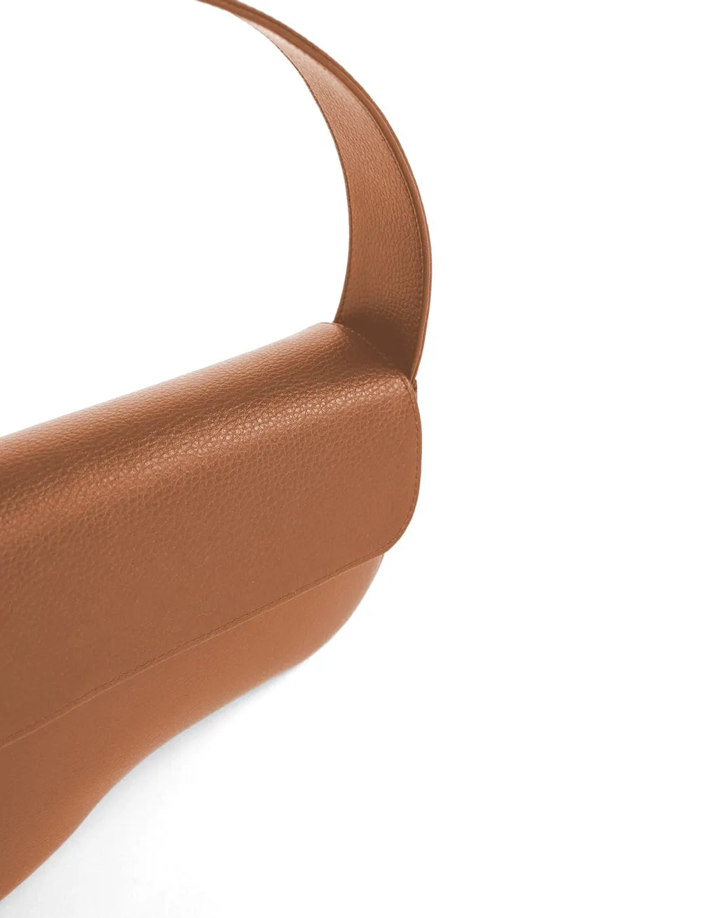 Clover MIRUM® Vegan Leather Saddle Bag | Walnut