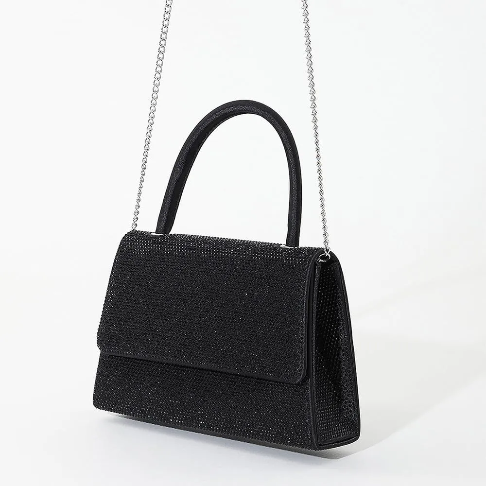 Crystal Women Handbags Ladies Purses Top-Handle Tote Handbag Rhinestones Evening Bags for Women Wedding Glitter Purse