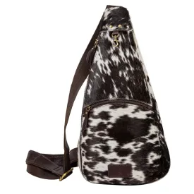 Cullom Trail Black Leather Sling