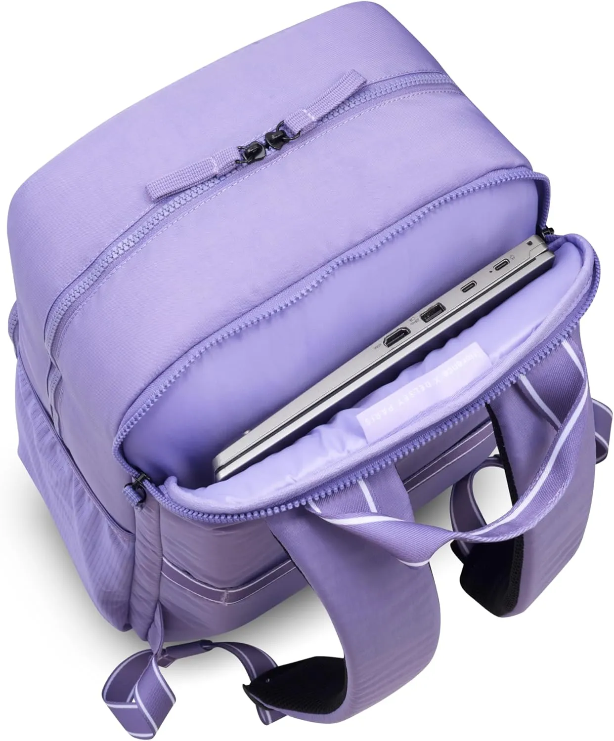 florence by mills Carefree Carry Laptop Travel Backpack, Lavender