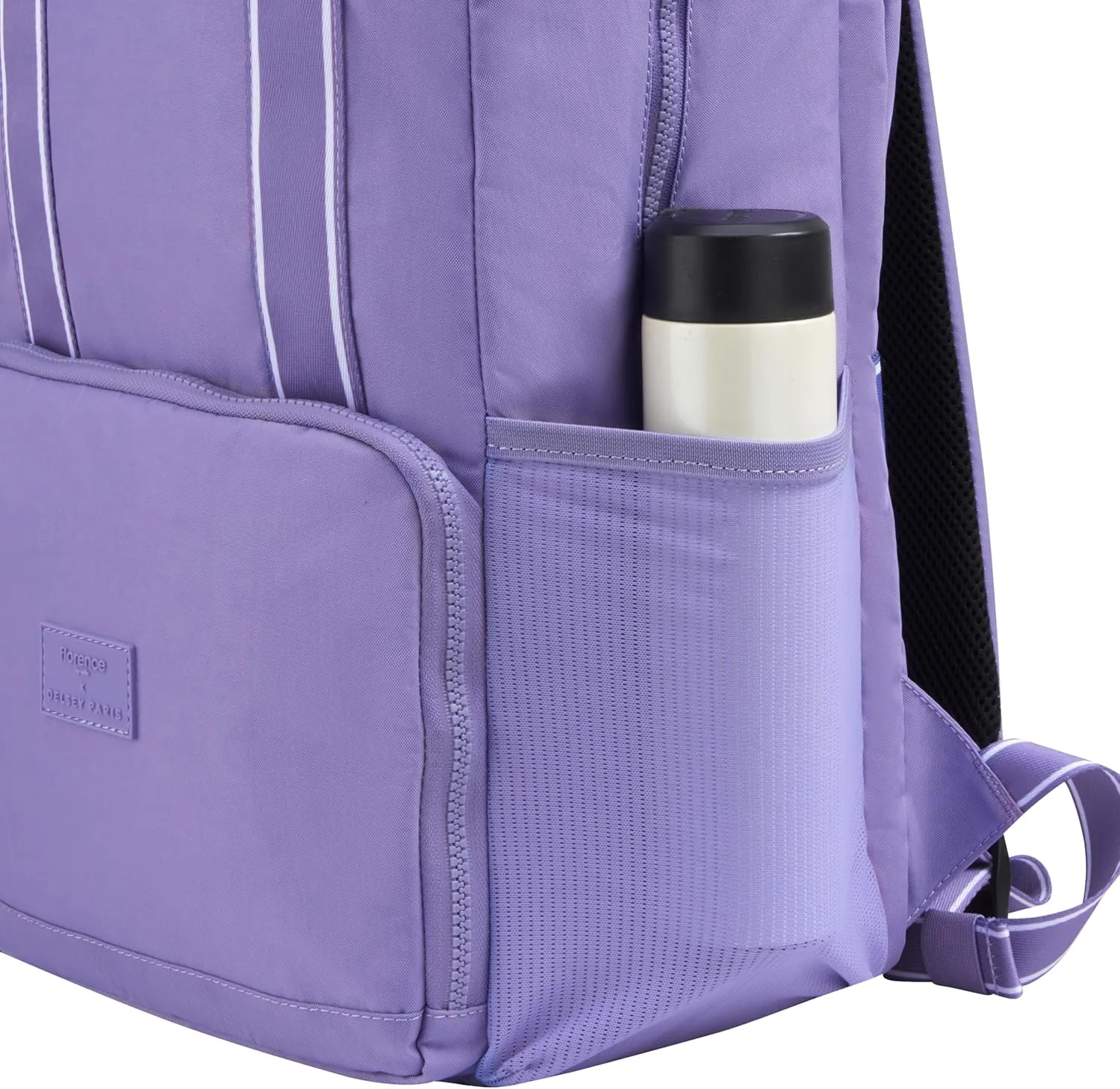 florence by mills Carefree Carry Laptop Travel Backpack, Lavender