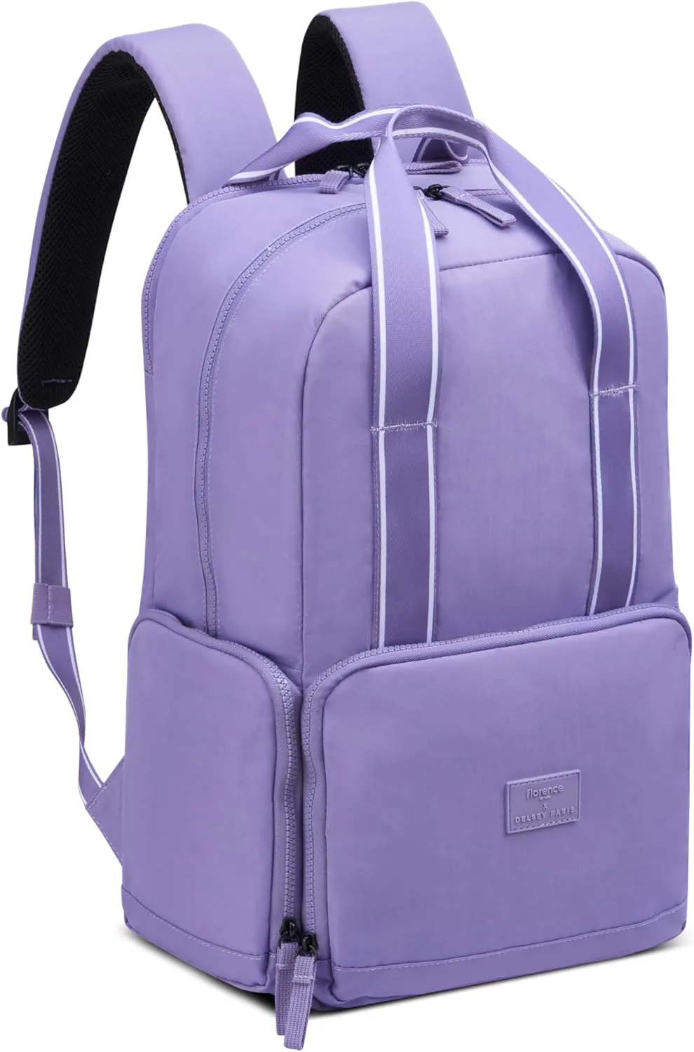 florence by mills Carefree Carry Laptop Travel Backpack, Lavender