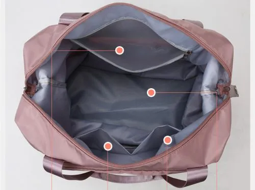 Folding Travel Duffle Bag  - Expandable Large Capacity