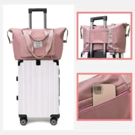 Folding Travel Duffle Bag  - Expandable Large Capacity