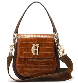 Holland Cooper Chelsea Saddle Bag in Tan