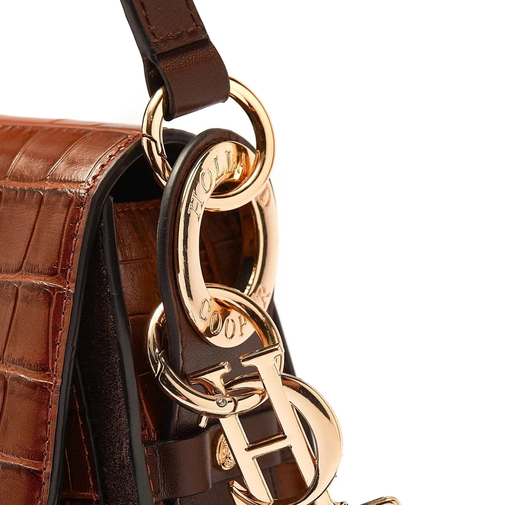 Holland Cooper Chelsea Saddle Bag in Tan
