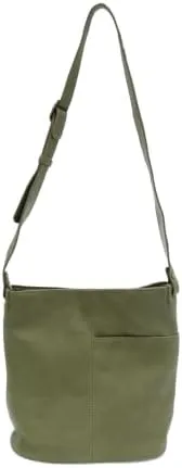 Joy Susan Women's Fashion Purse Bindi Front Slip Pocket Bucket Crossbody Hand Bag