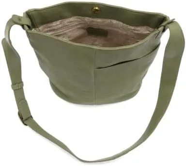 Joy Susan Women's Fashion Purse Bindi Front Slip Pocket Bucket Crossbody Hand Bag