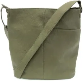 Joy Susan Women's Fashion Purse Bindi Front Slip Pocket Bucket Crossbody Hand Bag