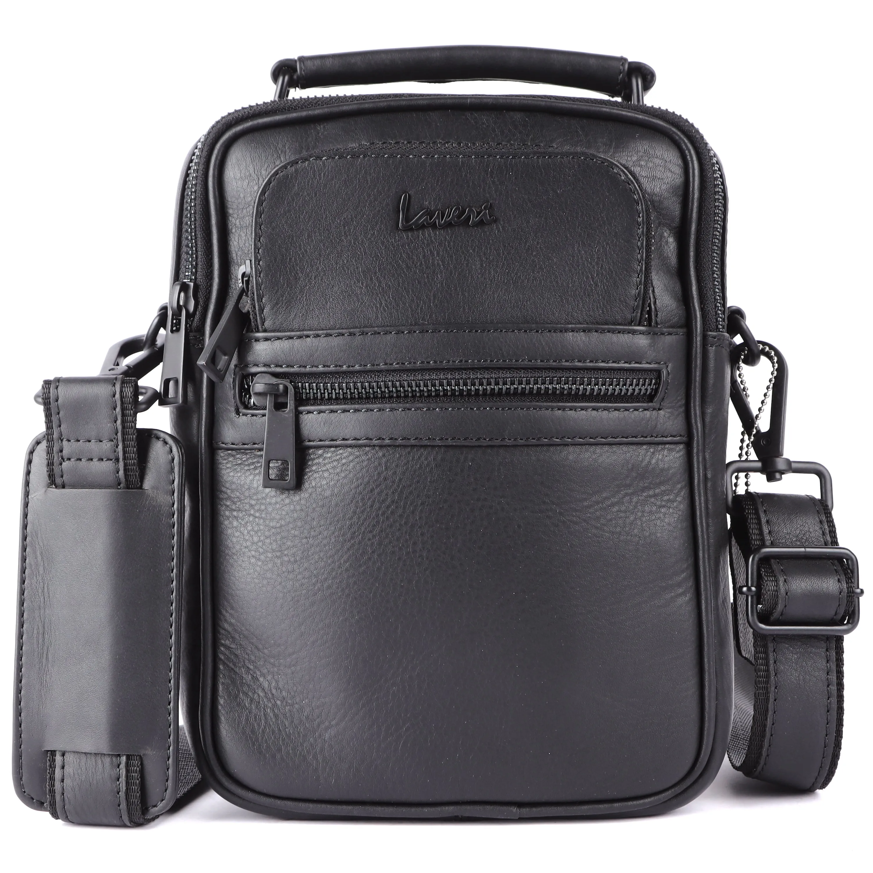 Kani Leather Crossbody Messenger Bag #2290B