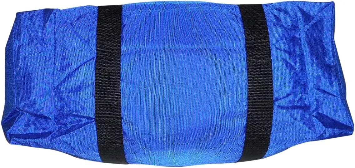 Large Triple Duffle with U Opening, Front Pocket and Two Side Compartment, Perfect Cabin Bag Made in USA.