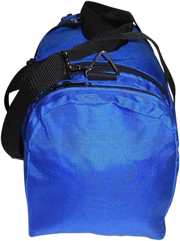 Large Triple Duffle with U Opening, Front Pocket and Two Side Compartment, Perfect Cabin Bag Made in USA.