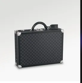 Louis Vuitton Cotteville 50 Black Grey Damier