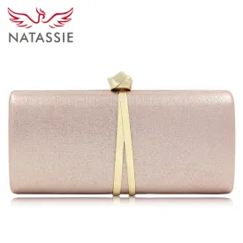 NATASSIE Evening Wedding Clutch Purse Party Bag
