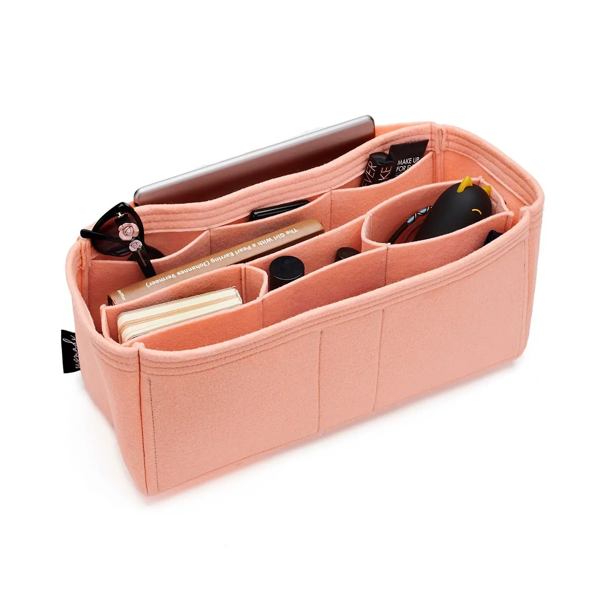Purse Organizer Insert for Balenciaga Classic City Medium, Bag Organizer with Middle Compartment and Pen Holder