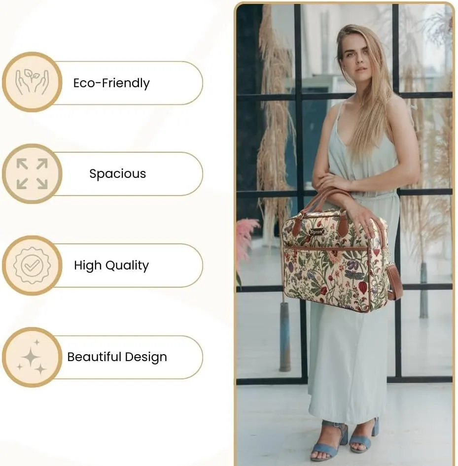 Signare Tapestry Laptop bag Computer Messenger bag Briefcase for Women