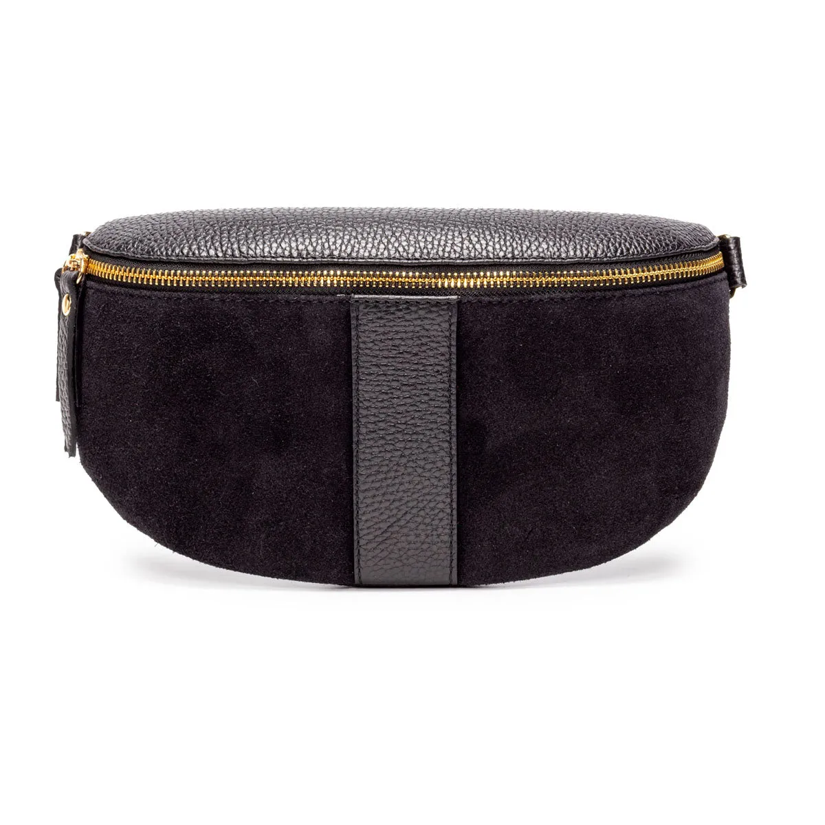 Suede Sling Bag Black