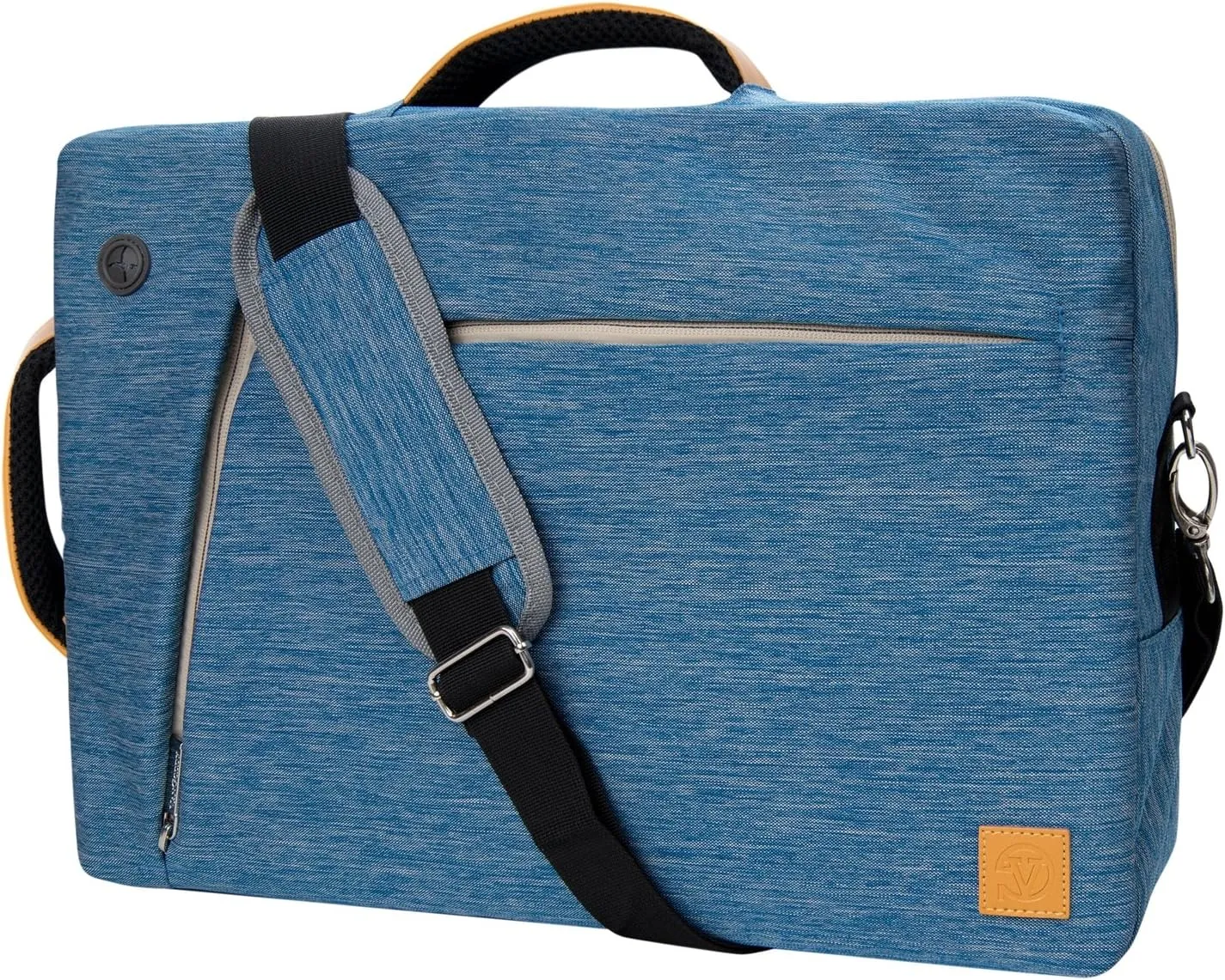 Vangoddy Slate 3-in-1 Universal 13.3 13-inch Covertible Laptop Messenger Shoulder Bag (Blue)