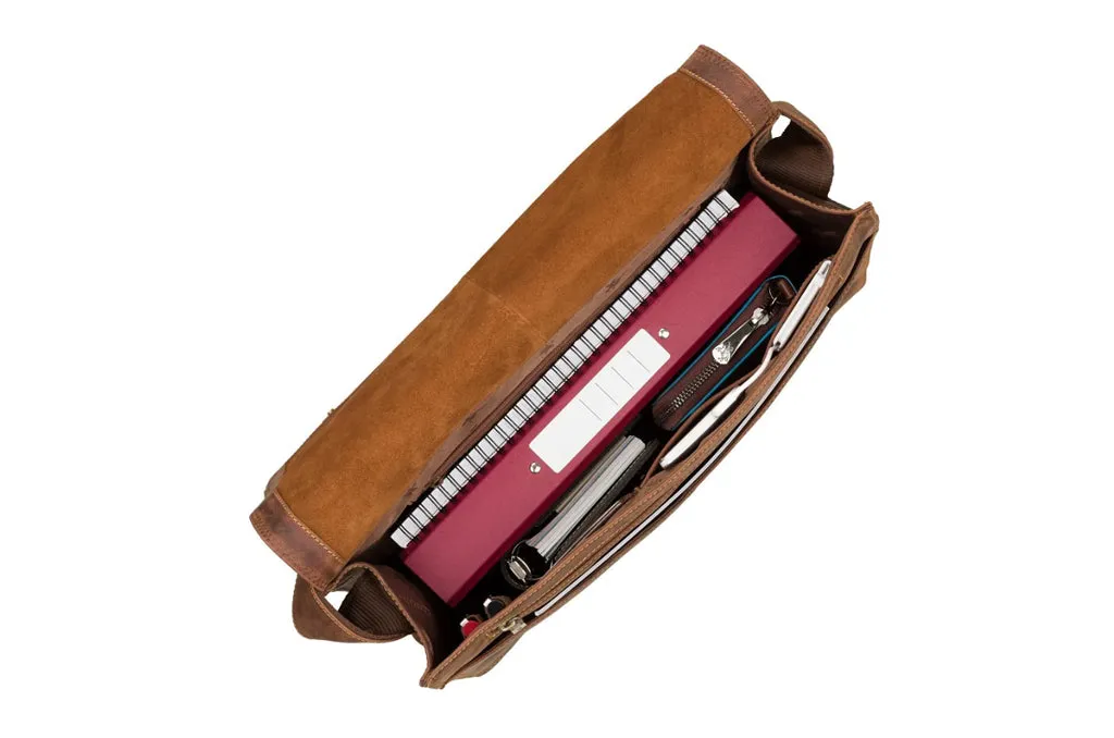 Visconti Leather Harvard XL Bag