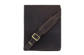 Visconti Leather Portrait Messenger Bag