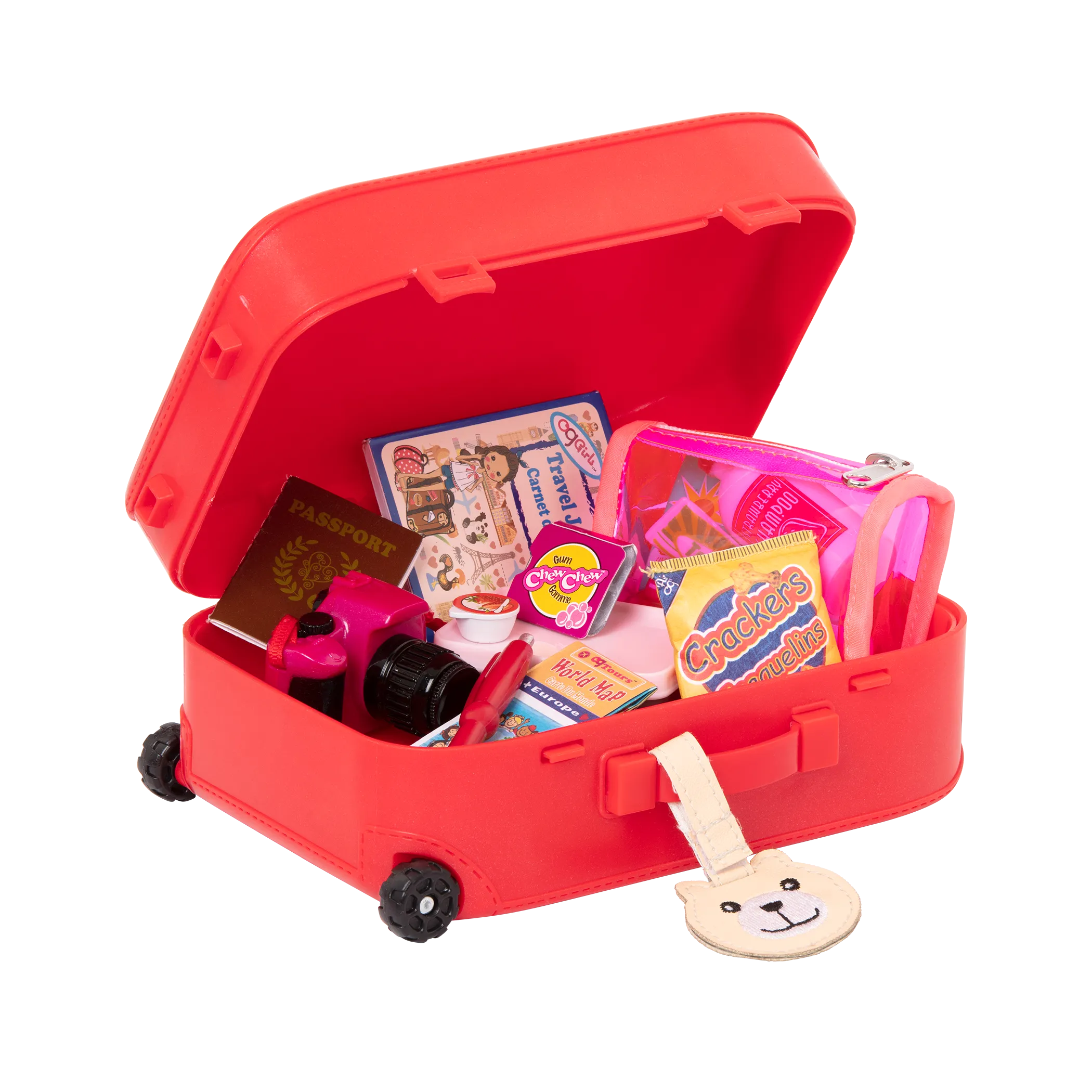 Well Traveled Luggage Set - Red