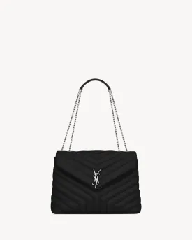 YSL Hand Bag- LOULOU LINE MEDIUM CHAIN BAG IN QUILTED "Y" LEATHER